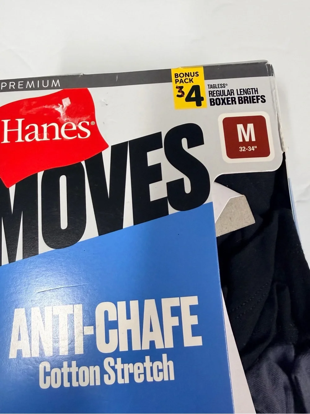 Hanes three pack